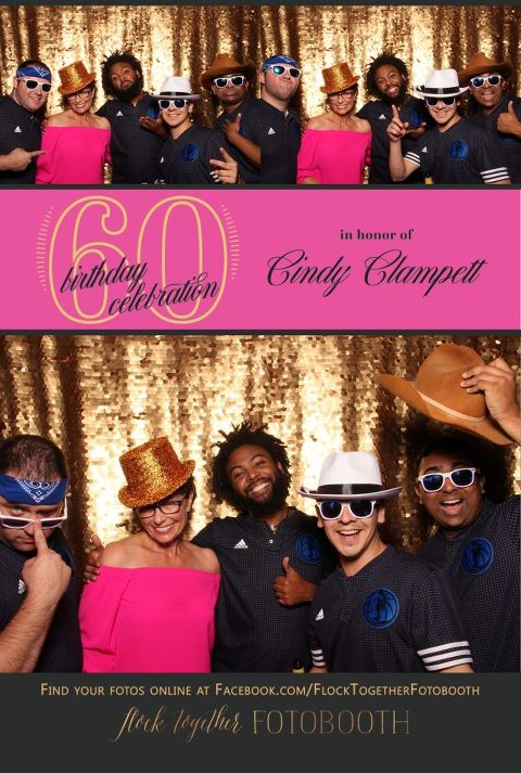 Photo booth at Hilton Lincoln Center in Dallas