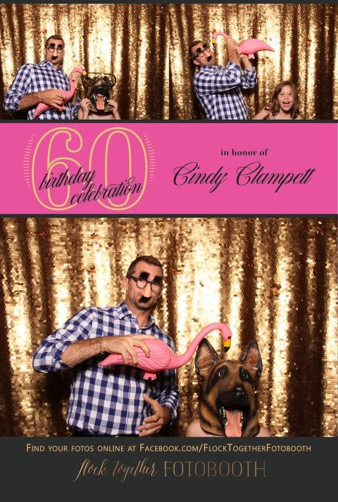 Photo booth at Hilton Lincoln Center in Dallas