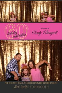 Photo booth at Hilton Lincoln Center in Dallas