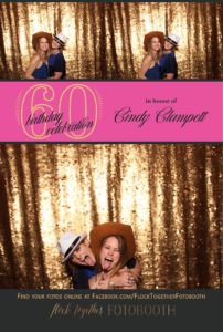 Photo booth at Hilton Lincoln Center in Dallas
