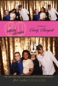 Photo booth at Hilton Lincoln Center in Dallas
