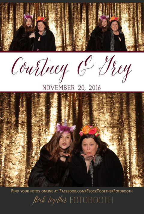 Photo booth at The Orchard in Azle, Texas