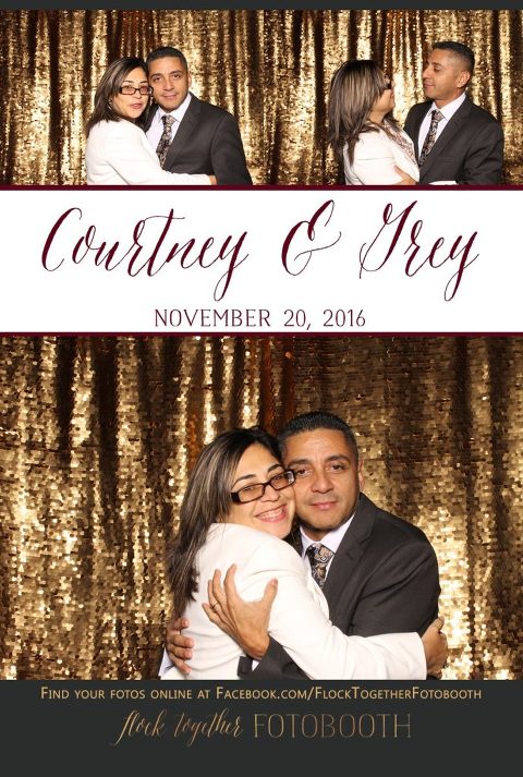 Photo booth at The Orchard in Azle, Texas