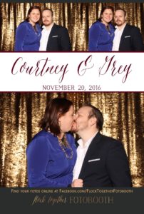 Photo booth at The Orchard in Azle, Texas