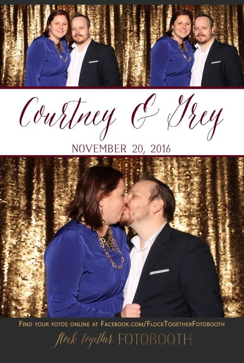 Photo booth at The Orchard in Azle, Texas