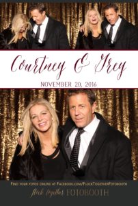 Photo booth at The Orchard in Azle, Texas