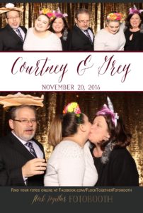 Photo booth at The Orchard in Azle, Texas
