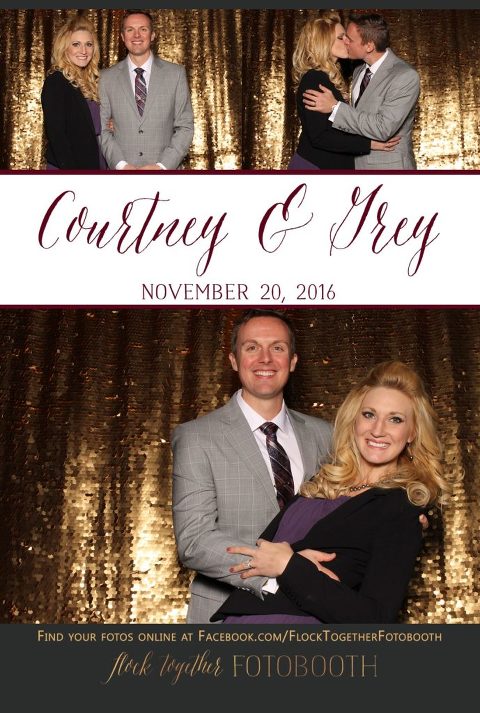 Photo booth at The Orchard in Azle, Texas