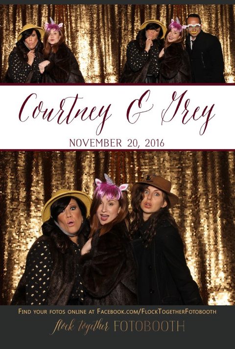 Photo booth at The Orchard in Azle, Texas