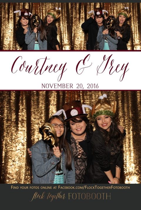 Photo booth at The Orchard in Azle, Texas