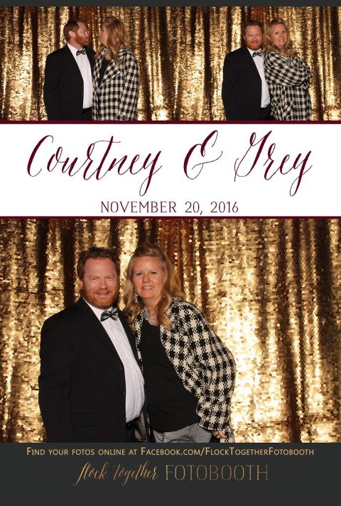 Photo booth at The Orchard in Azle, Texas