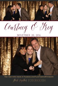 Photo booth at The Orchard in Azle, Texas