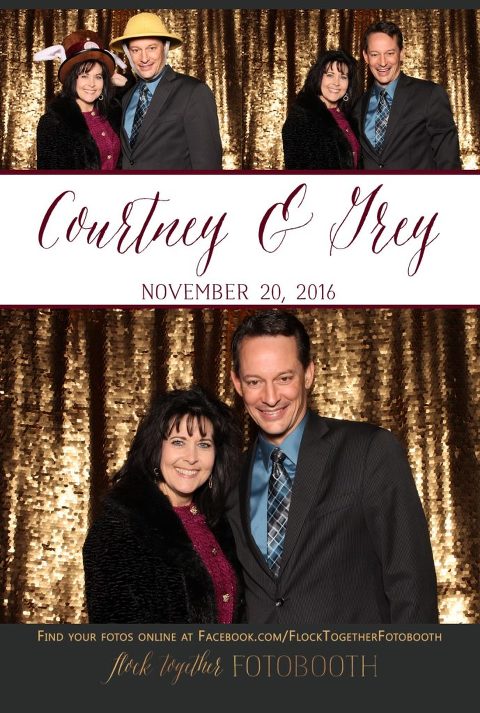 Photo booth at The Orchard in Azle, Texas