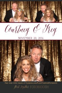 Photo booth at The Orchard in Azle, Texas