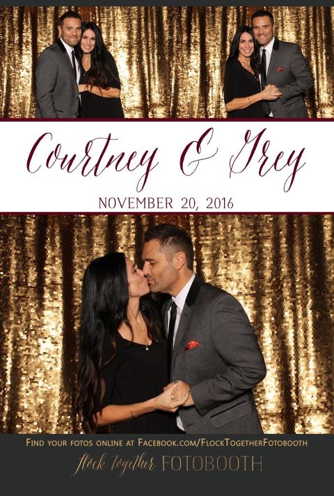 Photo booth at The Orchard in Azle, Texas