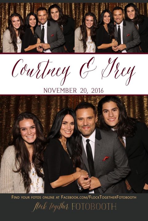 Photo booth at The Orchard in Azle, Texas