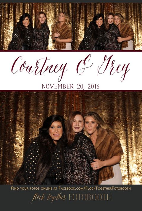 Photo booth at The Orchard in Azle, Texas