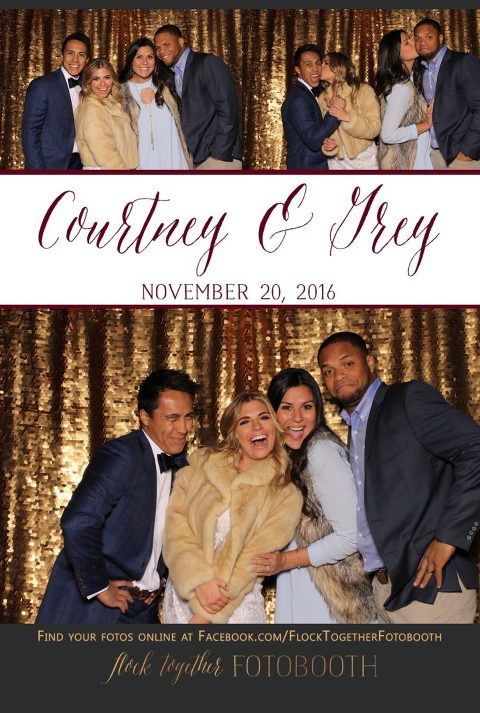 Photo booth at The Orchard in Azle, Texas