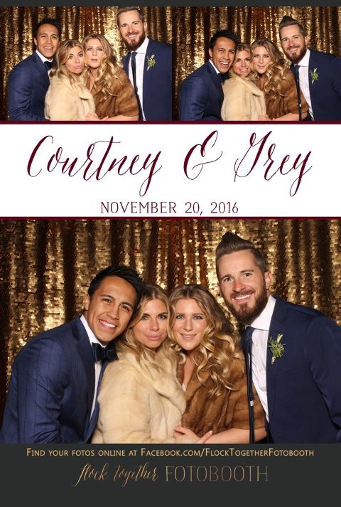 Photo booth at The Orchard in Azle, Texas