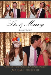 Brook Hollow Golf Club Wedding photo booth