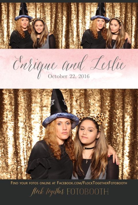 gold sequin Dallas photo booth at Tower Club Dallas