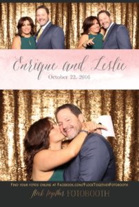 gold sequin Dallas photo booth at Tower Club Dallas