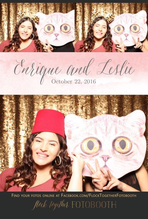 gold sequin Dallas photo booth at Tower Club Dallas