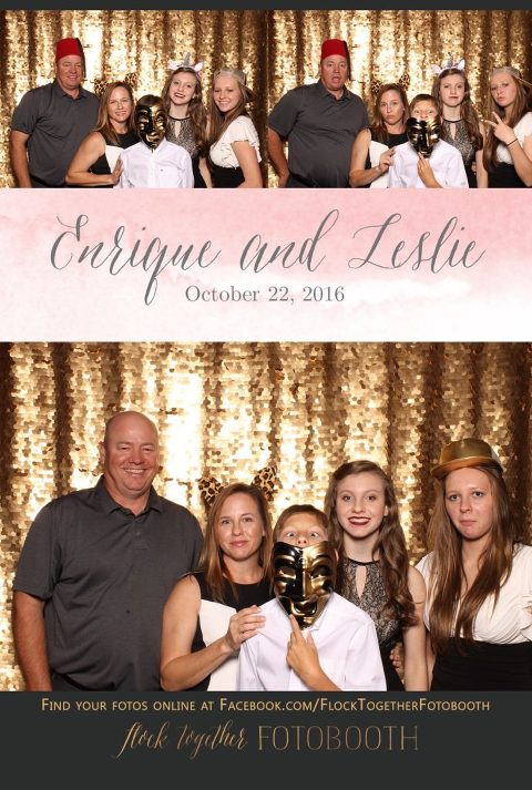 gold sequin Dallas photo booth at Tower Club Dallas