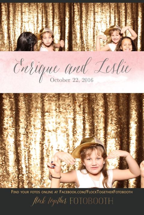 gold sequin Dallas photo booth at Tower Club Dallas