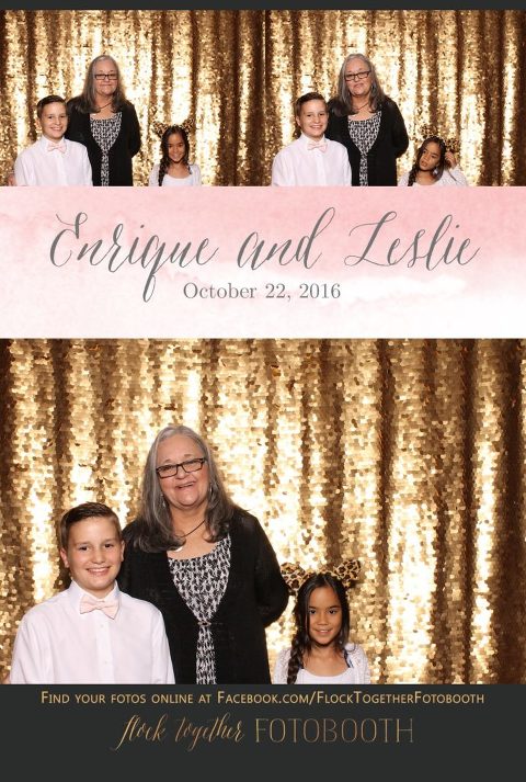 gold sequin Dallas photo booth at Tower Club Dallas