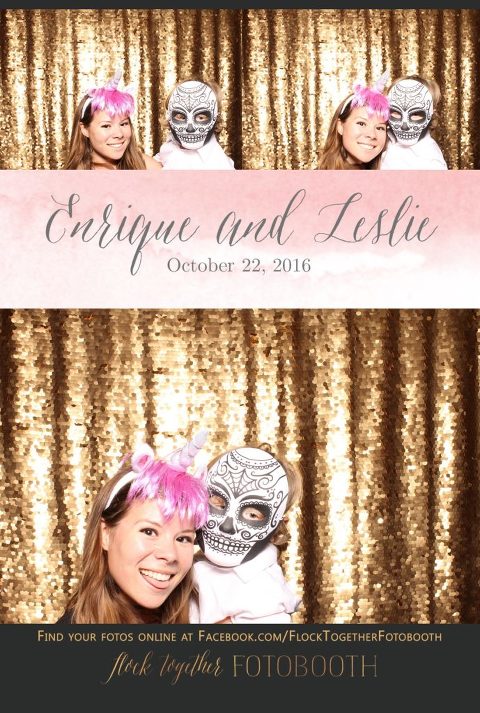 gold sequin Dallas photo booth at Tower Club Dallas